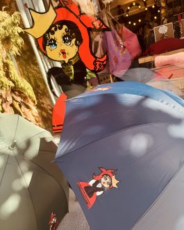 PARAGUAS CARMELA CORONA AZUL