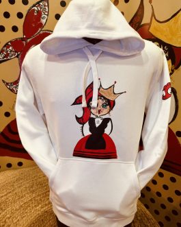 SUDADERA CARMELA CORONA BLANCA