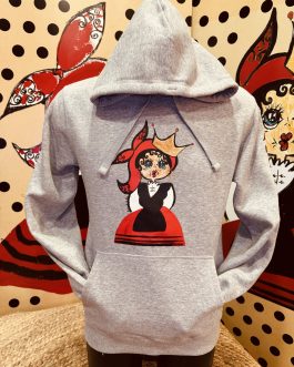 SUDADERA CARMELA CORONA GRIS