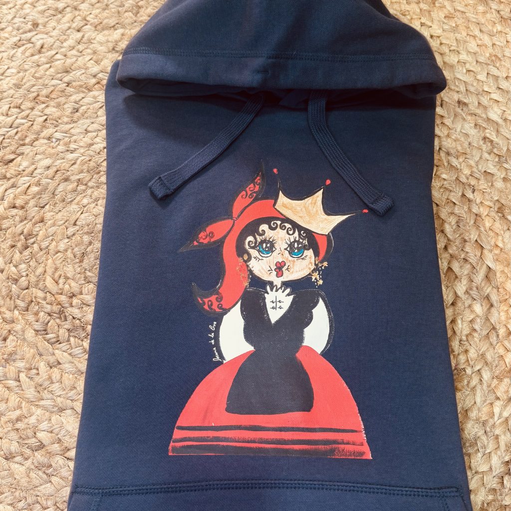 Sudadera Carmela azul
