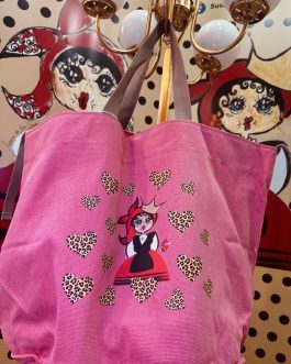 CARMELA BOLSO TOTE BIG FUXIA