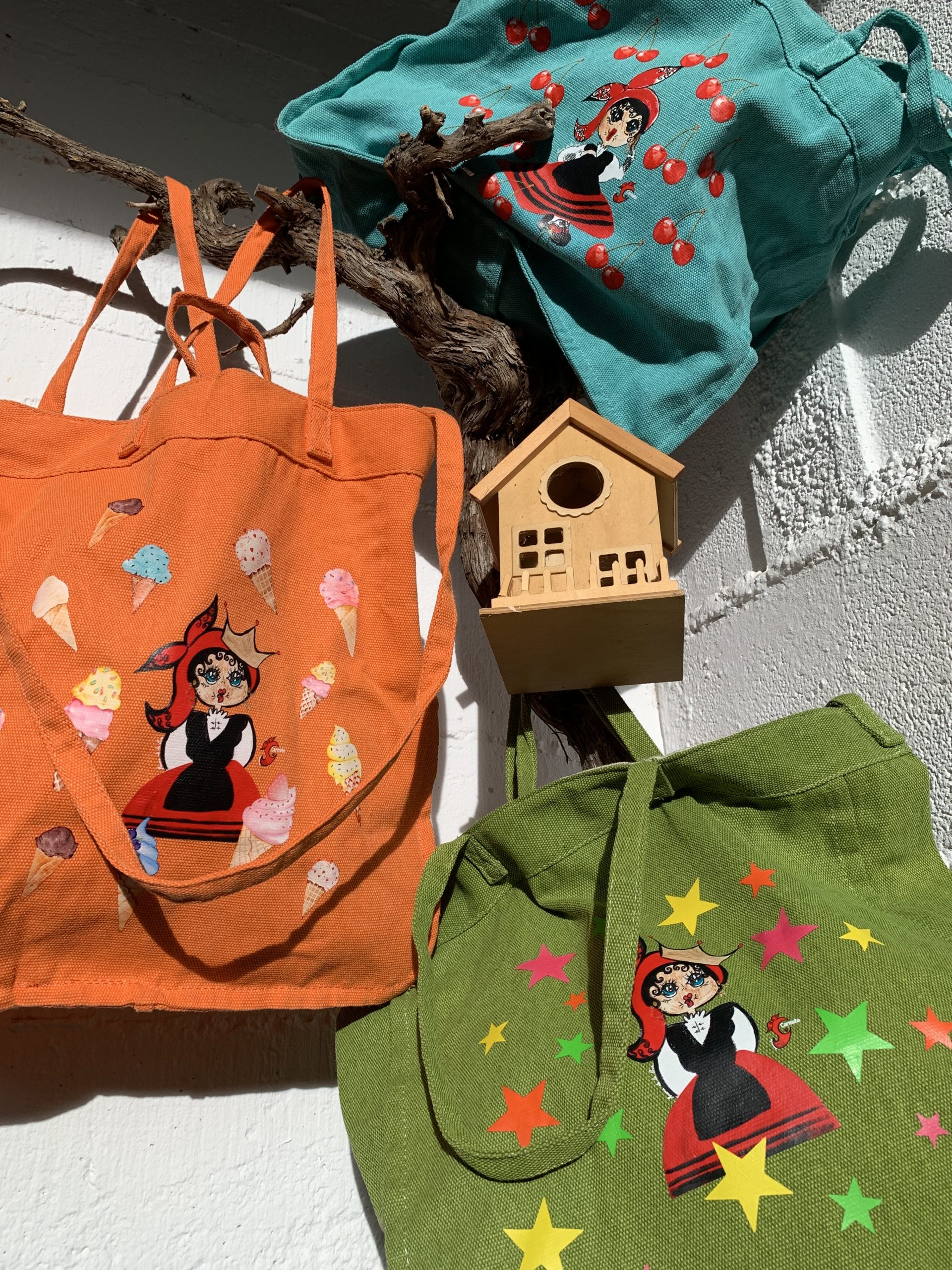 CARMELA BOLSO TOTE NARANJA - Imagen 2